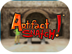 Artifact Snatch archaeology game and social studies game for middle school
