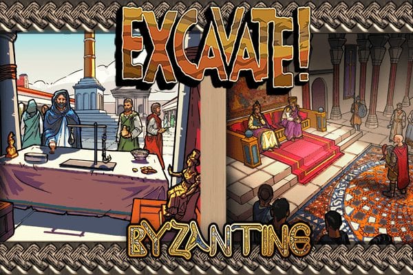 Excavate! Byzantine portfolio image for social studies game