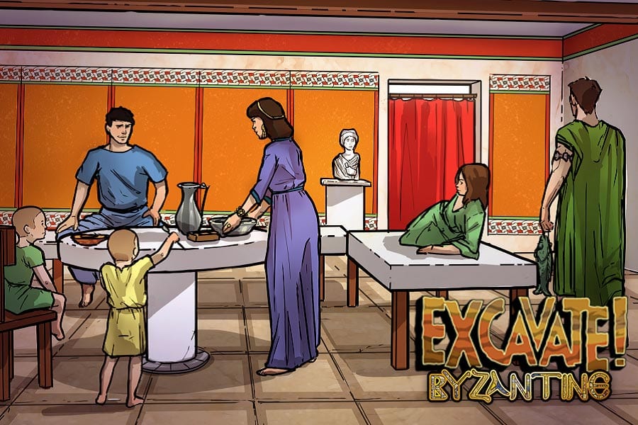Excavate! Byzantine game for social studies world history classrooms
