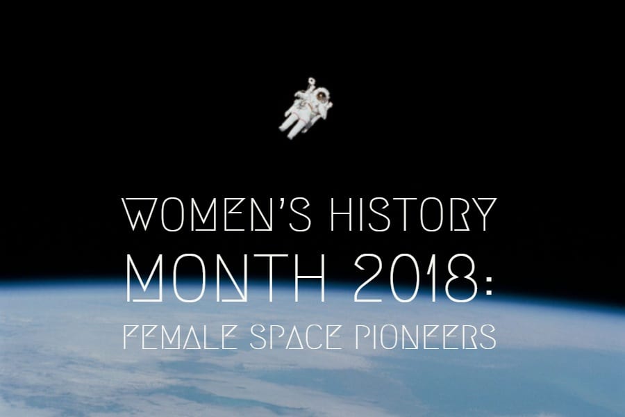 Female Space Pioneers, celebrating Women's History Month at Dig-It! Games