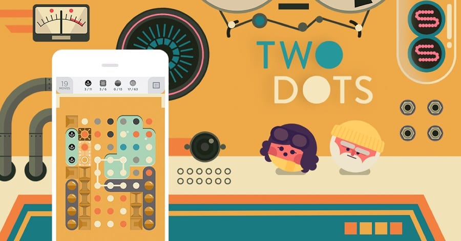 Play 2 dots for stress relief