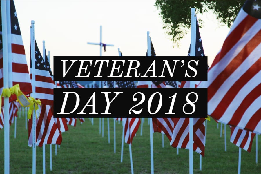 Ways to celebrate Veteran's Day 2018