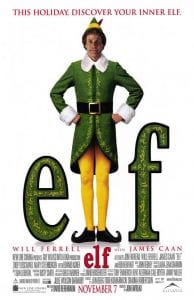 Elf, a classic holiday movie